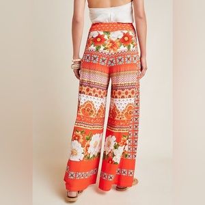 Farm Rio by Anthropologie wild leg pants